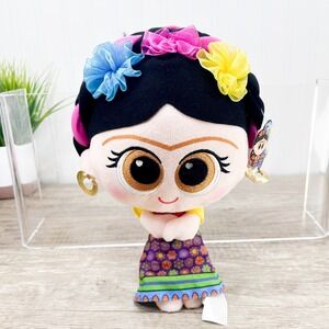 Amparin Frida Kahlo The World Famous Mexican Artist & Feminist Plush Doll 8"
